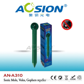 Plastic Tube Batteries Powered Mole Repeller